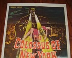 The Colossus Of New York  1958  27x41 Folded Original One Sheet Movie Poster