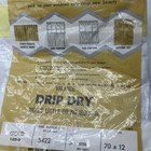 Vintage Sears Harmony House Curtain Valance Yellow Gold Kitchen Mid Century