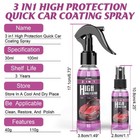 Rayhong 3 In1 High Protection Quick Car Coating Spray 100ml-clean restore polish