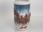 2007 Budweiser Holiday Christmas Stein Winter   s Calm Clydesdale Stein Beer Mug