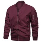 New Winter Mens Heavy Weight Ma-1 Flight Bomber Jacket Full Zip Outerwear Coat 