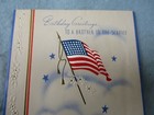 Wwii Birthday Card Brother In Service From Sister With Note 48 Star Flag Ww2