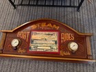 Retro Wooden Wall Art Steam Boat Rides Wall Sign