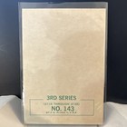 Beatles 3rd Series Trading Card No  143 George Harrison Autograph