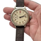 Vintage Men s Lanco 15 Rubis Antique Military Swiss Trench Watch Working Rare