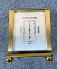 Vintage Hamilton Swiss Desk Weather Station Clock Barometer Thermometer 4-in-1