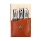 3-piece Stainless Steel Nail Clippers Set - Precision Nail   Toenail Cutter For