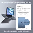 Keyboard Case For Ipad 10th Generation   11th  a16  2025      Easy-set Magnetic St