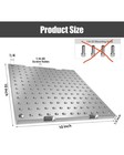 10  X 10  X 1 2  Mic 6 Aluminum Fixture   Sacrificial Plate  Mini Pallet