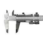 6   150mm Precision Fine Adjustment Vernier Caliper Graduation Hardened Ss Steel