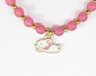 New- Pink Easter Bunny 4 Piece Child s Jewelry Set-so Cute