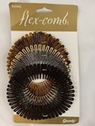 Vintage 1998 Goody Flex-comb 5 Blue 32944 Or Brown 32942 Hair Accessories 90   s