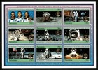 Tanzania 1994 - Apollo 11  Moon Landing - Sheet Of 9 Stamps - Scott  1248 - Mnh