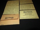 1925 Kardpak Auto Trails Maps Ohio Excellent Unused Complete