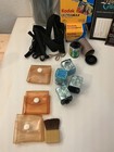 Lot Of Vintage Cameras And Cases  Rare Items -  Ansco Samsung Minolta Panoramic