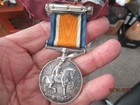 Wwi British Medal - Named   10662 Cpl  H  Richmond R a m c  - Sterling Silver