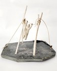 Unknown Inuit Carving 1960s With Tag