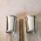 International Sterling Silver Pair Banded Mint Julep Cups 10125-1 Ky Traditional