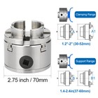 4 Jaw Self Centering Lathe Chuck For Cnc Milling Machine W 1-inch X 8tpi Thread