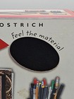 Executive Desk Collection Five Piece Set Black Faux Ostrich New In Box
