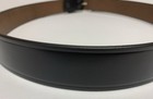 Top Grain Black Leather Belt For Umpires   Officials - New - 46    - 1 75    Width