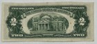 1953-c  2 Two Dollar Bill Red Seal Star Note