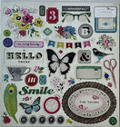 Crate Paper Vintage   on Trend   Paper   Embellishment Set   save 60   Set D
