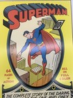 Dc Comics Vintage Superman No  1 Wooden Wall Art Poster Plaque 13x19 