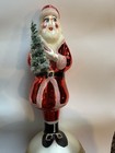 Christopher Radko Santa Clause In Traditional Red Suit Finial
