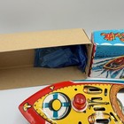 Vintage Japanese Tin Litho Pop Pop Boat Pon Pon Maru Boxed Made In Japan   