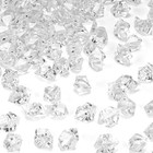  1000pcs Fake Ice  Acrylic Fake Diamonds Vase Filler Plastic Gems 1000 Clear