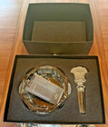Versace By Rosenthal Medusa Bottle Coaster   Bottle Stopper W  Original Box