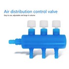 Aquarium Air Tubing Valves Fish Tank Air Pump Splitter Valve Airline Tube