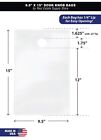 Clear 9 1 2  X 15  Plastic Poly Door Knob Hanger Bags 100  300  500  1000  2000 