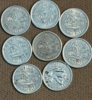 Lot Of 8  heads I Win  Tails You Lose  Adult Novelty Flipping Coin  Token