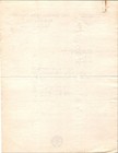 1925 Cohoes Iron Foundry Letterhead H e  Johnston Elevators Dumbwaiters N y 