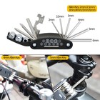 16 In 1 Bike Multi Tool Portable Foldable Bicycle Repair Tool Cycling Kit