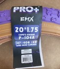 Bicycle Tires   Tubes 20  X 1 75 Purple Gum Wall Bmx Comp Knobby Classic Pro 