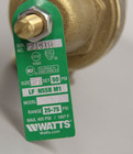 New Watts Lead Free Water Pressure Reducing Valves 3 4  Genuine Oem 50 Psi Set