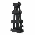 Sas 11 5  Black Long Archery Armguard With 4-strap Buckles Range Traditional Bow