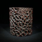 6 2  Collection Chinese Bamboo Carved Exquisite Brush Pot Antique Decor Study
