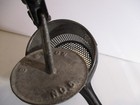 Antique Vintage Cast Iron Brighton No  5 Metal Potato Ricer Masher Farmhouse 