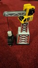 P607 Imaginarium Wooden Railway Yellow Crane - Thomas Train   Cargo Car