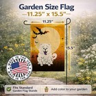 Caroline s Treasures Halloween Chow Chow White Garden Flag Bb4406gf