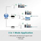 2024 Wifi Extender - Wireless Signal Repeater Booster Up To 9800 Sq ft - 1200mbp