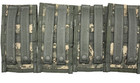 4 X Us Army Molle M 4 Double Magazine Pouch 2 Mag Military Acu Camo Vgc   Exc