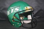 1991 New York Jets Michael Brim Riddell Pac 3 Game Used Worn Football Helmet