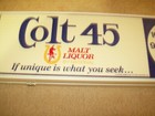 Vintage Colt 45 Lighted Beer Bar Tavern Lighted Clock Sign Malt Liquor National 
