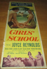 Thurston Hall   Joyce Reynolds In   girls  School  1950 Insert 14 x 36 poster