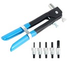 Yaekoo 86pcs Heavy Duty Blind Rivet Nut Kit Set With 80pcs Metric M3 M4 M5 M6 M8